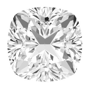 0.68-Carat Cushion Shape Lab Grown Diamond