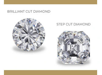 Brilliant Cut vs. Step Cut Diamonds