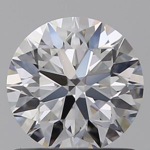 0.9-Carat Round Shape Lab Grown Diamond