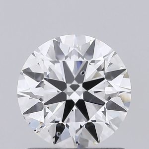 0.89-Carat Round Shape Lab Grown Diamond