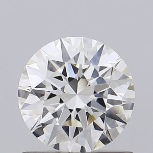 0.66-Carat Round Shape Lab Grown Diamond
