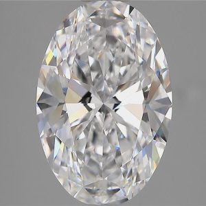 3.05-Carat Oval Shape Lab Grown Diamond