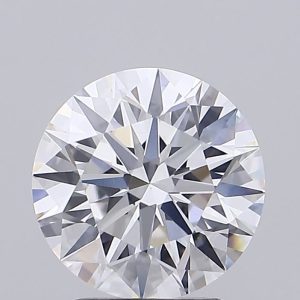 2.69-Carat Round Shape Lab Grown Diamond