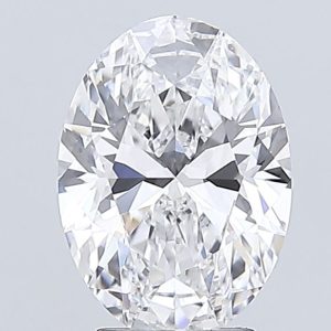 3.57-Carat Oval Shape Lab Grown Diamond