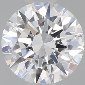 0.68-Carat Round Shape Lab Grown Diamond