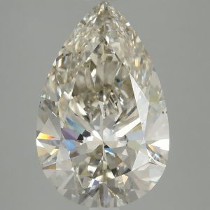 4.69-Carat Pear Shape Lab Grown Diamond