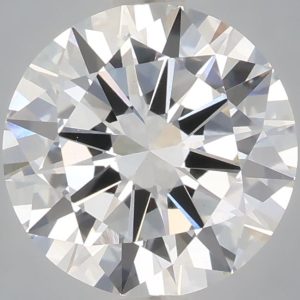 2.0-Carat Round Shape Lab Grown Diamond