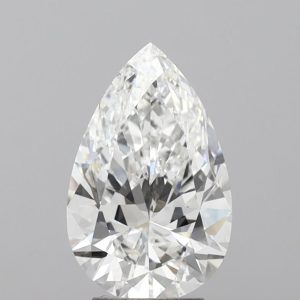 3.92-Carat Pear Shape Lab Grown Diamond