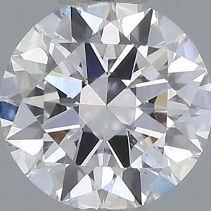 0.68-Carat Round Shape Lab Grown Diamond