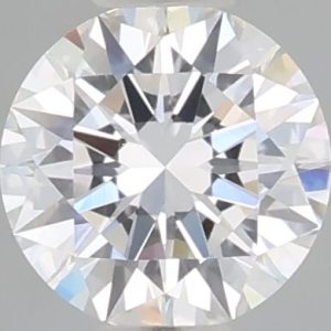 0.49-Carat Round Shape Lab Grown Diamond