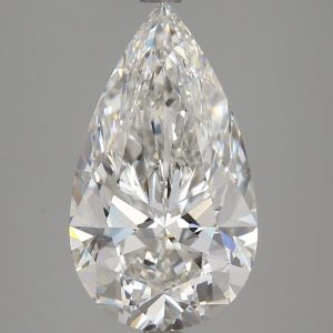 4.43-Carat Pear Shape Lab Grown Diamond