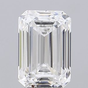 3.79-Carat Emerald Shape Lab Grown Diamond