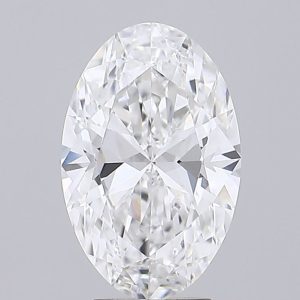 3.3-Carat Oval Shape Lab Grown Diamond