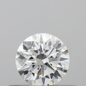 0.32-Carat Round Shape Lab Grown Diamond