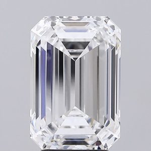 4.36-Carat Emerald Shape Lab Grown Diamond
