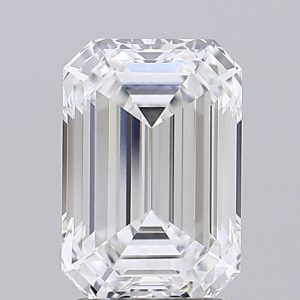 2.62-Carat Emerald Shape Lab Grown Diamond