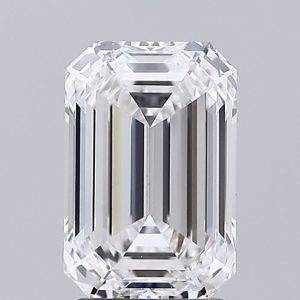 2.56-Carat Emerald Shape Lab Grown Diamond