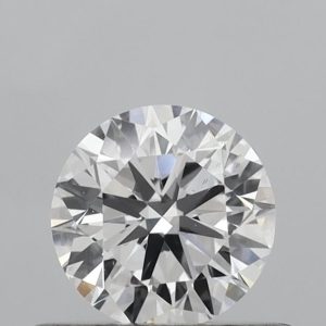 0.44-Carat Round Shape Lab Grown Diamond