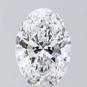 2.51-Carat Oval Shape Lab Grown Diamond