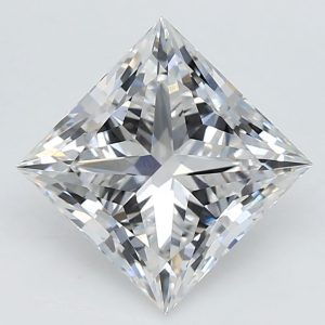 2.52-Carat Princess Shape Lab Grown Diamond