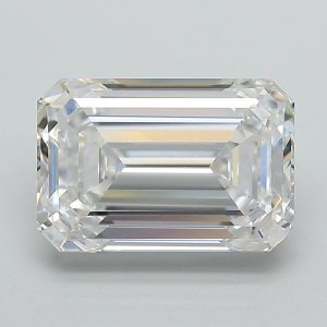 3.9-Carat Emerald Shape Lab Grown Diamond