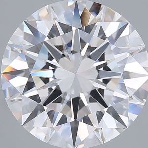 5.08-Carat Round Shape Lab Grown Diamond