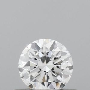 0.34-Carat Round Shape Lab Grown Diamond