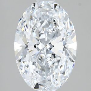 2.01-Carat Oval Shape Lab Grown Diamond