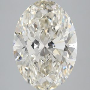 4.03-Carat Oval Shape Lab Grown Diamond