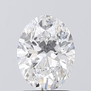 1.5-Carat Oval Shape Lab Grown Diamond