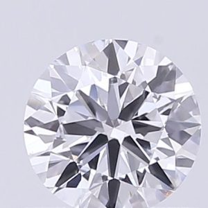0.49-Carat Round Shape Lab Grown Diamond