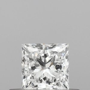 0.34-Carat Princess Shape Lab Grown Diamond