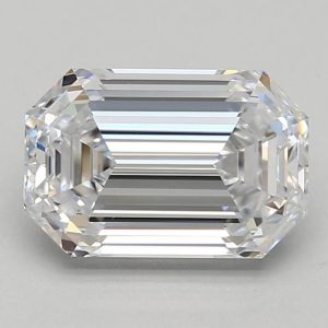 2.09-Carat Emerald Shape Lab Grown Diamond