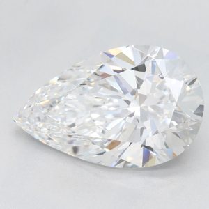 2.08-Carat Pear Shape Lab Grown Diamond