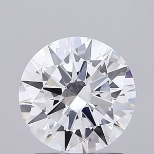 1.3-Carat Round Shape Lab Grown Diamond