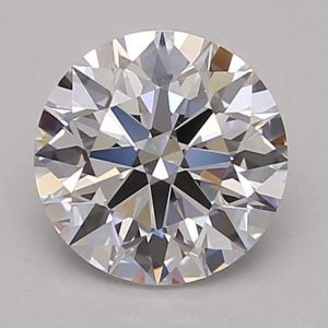 1.23-Carat Round Shape Lab Grown Diamond