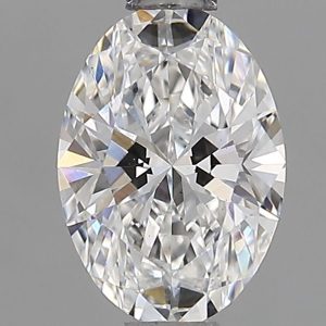 0.85-Carat Oval Shape Lab Grown Diamond