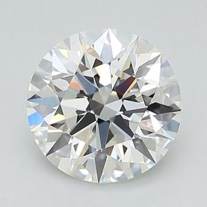 1.38-Carat Round Shape Lab Grown Diamond