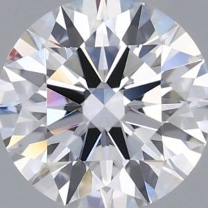 0.91-Carat Round Shape Lab Grown Diamond