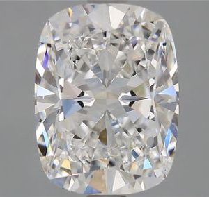 2.51-Carat Cushion Shape Lab Grown Diamond