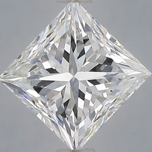 1.42-Carat Princess Shape Lab Grown Diamond