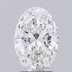 2.01-Carat Oval Shape Lab Grown Diamond