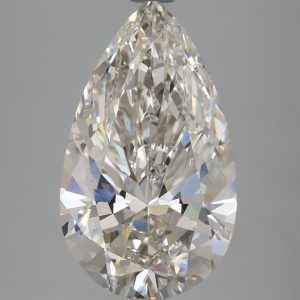 4.98-Carat Pear Shape Lab Grown Diamond