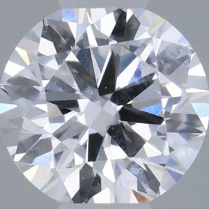 0.35-Carat Round Shape Lab Grown Diamond