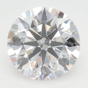 2.91-Carat Round Shape Lab Grown Diamond