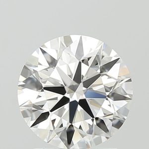 2.01-Carat Round Shape Lab Grown Diamond