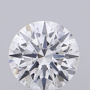 5.06-Carat Round Shape Lab Grown Diamond