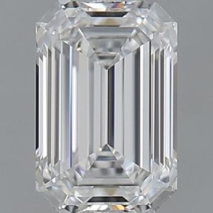 0.66-Carat Emerald Shape Diamond