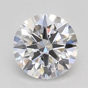 0.33-Carat Round Shape Lab Grown Diamond