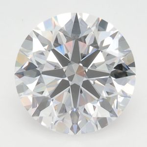 2.76-Carat Round Shape Lab Grown Diamond